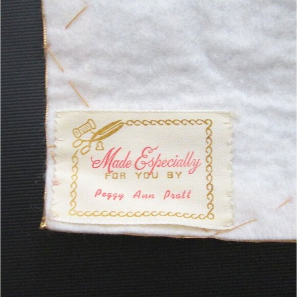 Vintage Finished Christmas Banner Felt Partridge Pear Tree Bucilla Mid Century - Picture 4 of 5